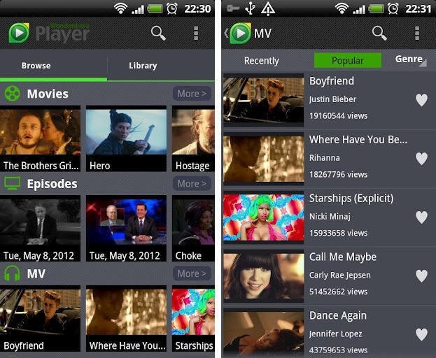 Mkv video player app android