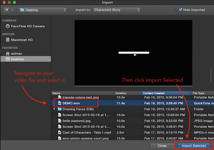 how to import youtube video to imovie