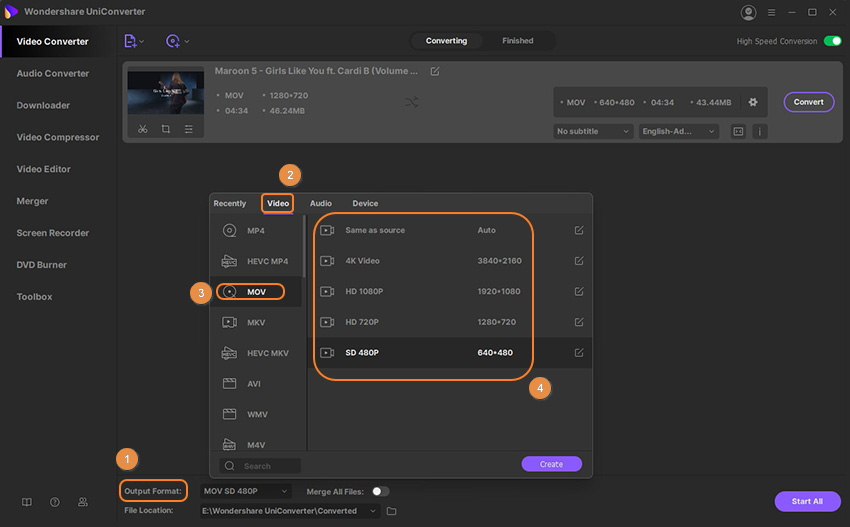 mov file size reducer