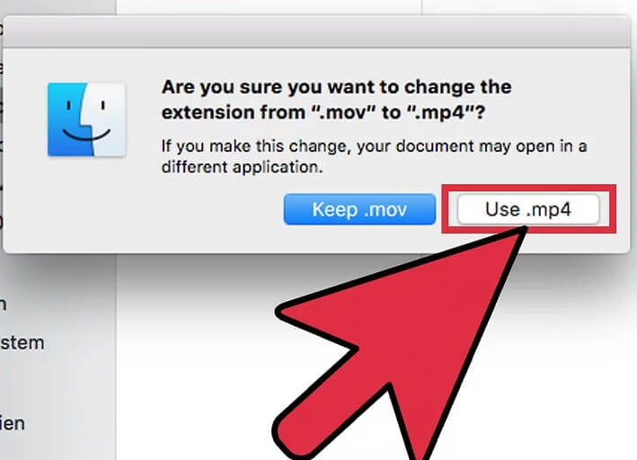 تحويل MOV إلى MP4 Mac with Quicktime