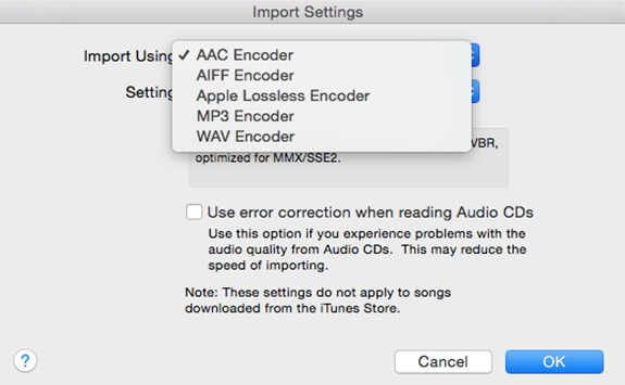 choose mp3 encoder