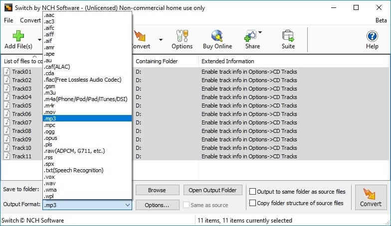 mpe to wav converter freeware