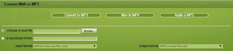 mp3 zu m4a online