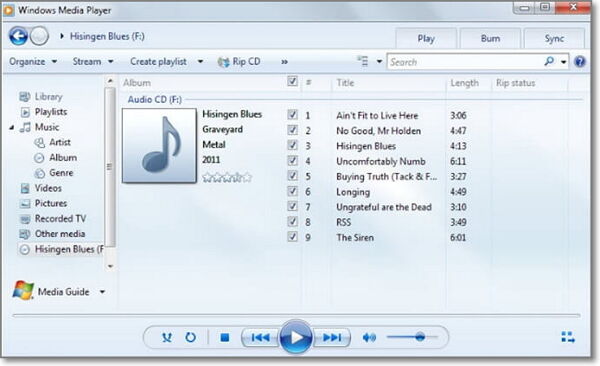 convert wav to mp3-open windows media player