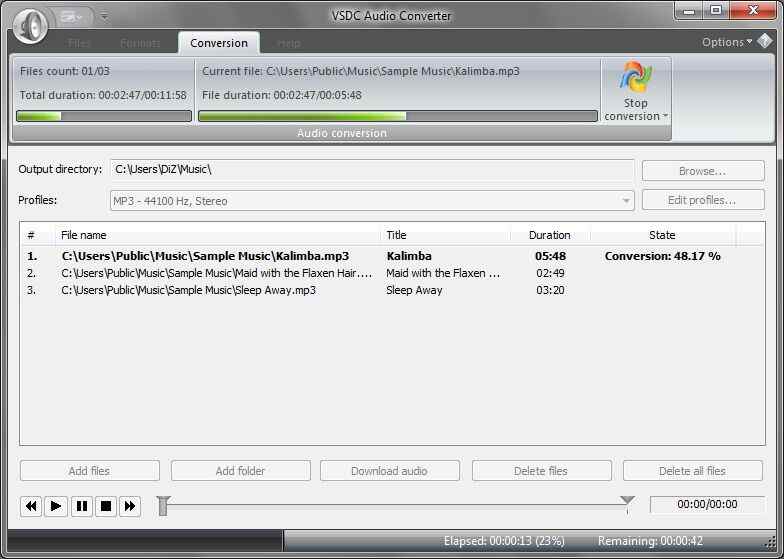 simple wav to mp3 converter download