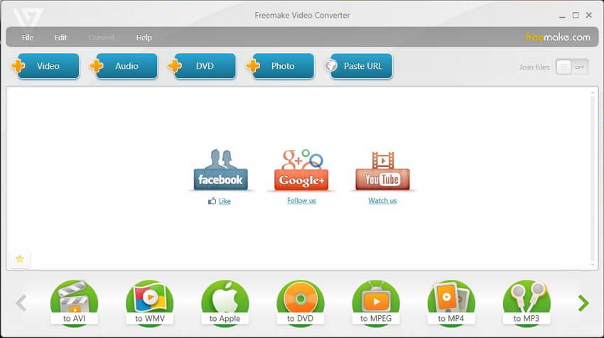 Freemake free dvd to mp4 Converter