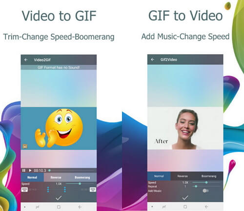 conversione mp4 in gif su android