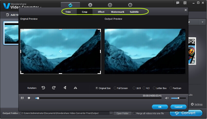 How to convert MP4 to MPEG/MPEG-1/MPEG-2