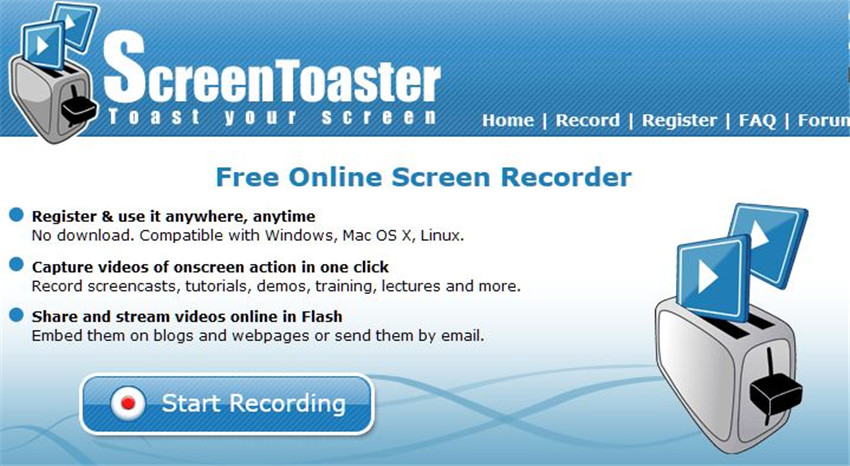 Screen Toaster