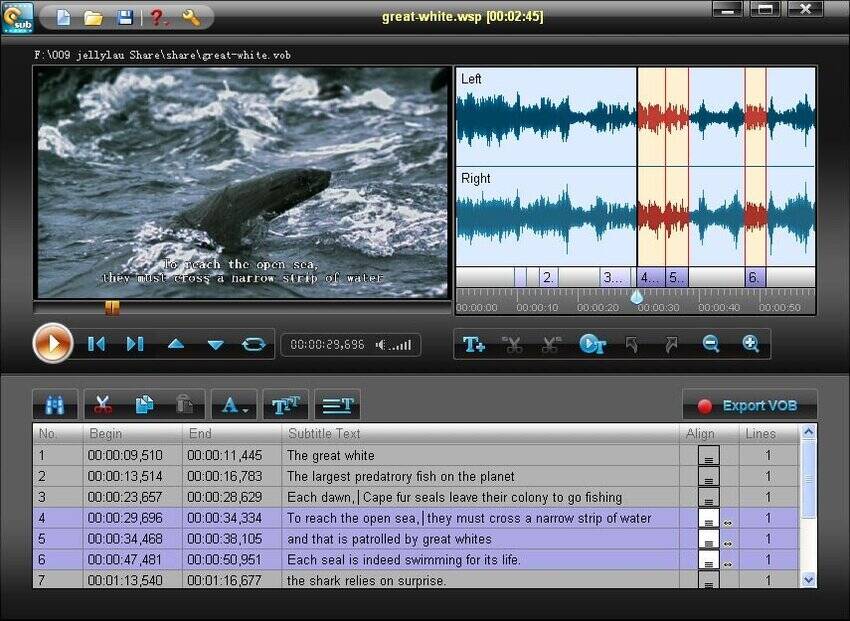 Subtitle software mac