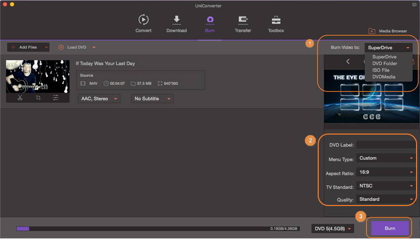 How To Burn M4v To Dvd Mac Free
