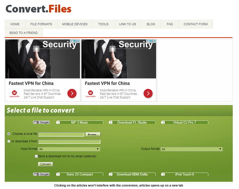 VOB in MP4 Konverter Convert.Files