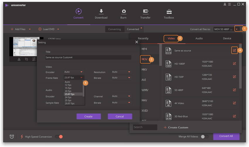 compress mov file windows