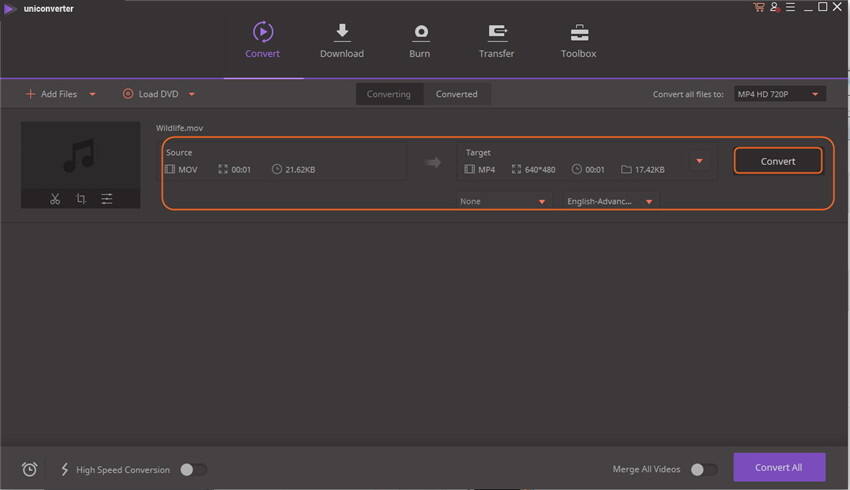 Importa MOV in Adobe Premiere - conversione da mov a mp4