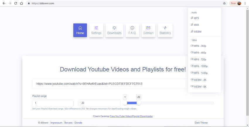 youtube playlist app free download