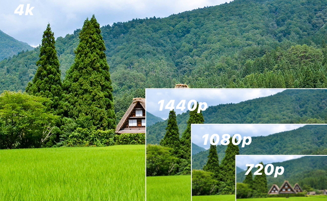 4K vs 1080p