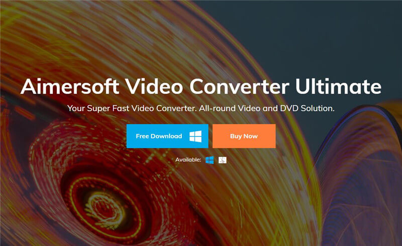 Aimersoft Video Converter Ultimate конвертирует торренты в другие форматы