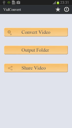 Android Video Converter App: VidConvert