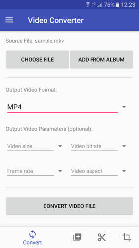 Android Video Converter App: Video Converter 1.8