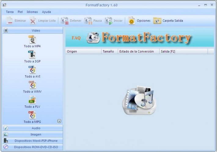 how to use format factory to convert mp4 to mp3