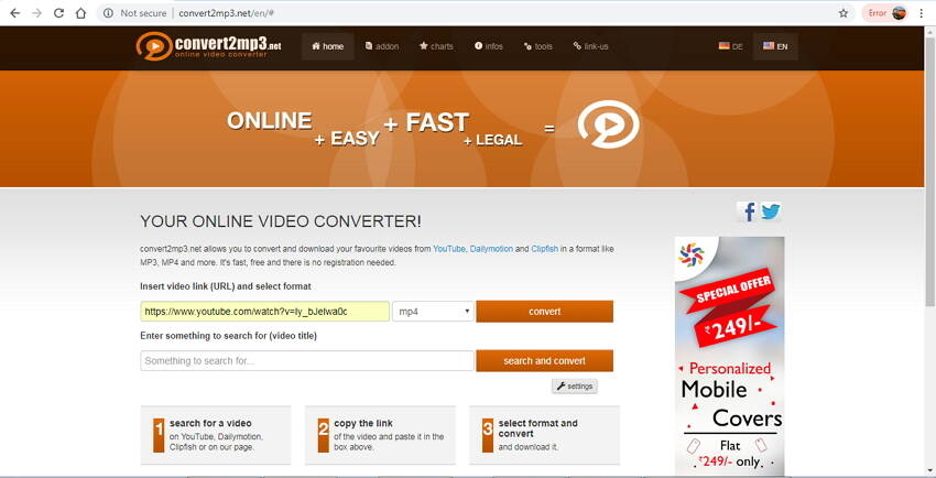 Top 10 Online-Video-Konverter zu MP3 – 2