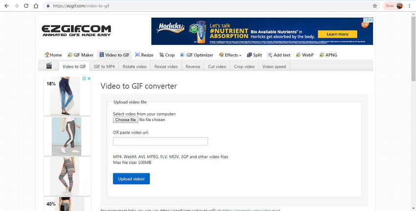 Converter vídeo para GIF animado online - Conversor de vídeo