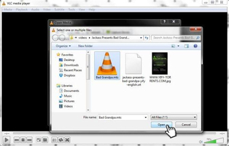 converti mts con vlc