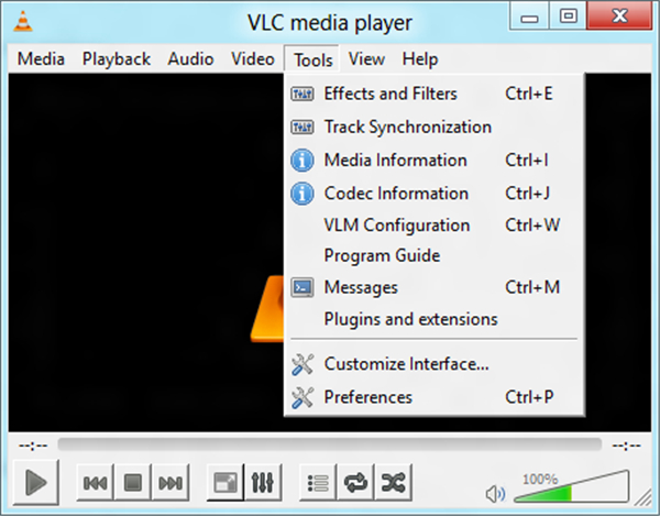 rendi vlc il player predefinito