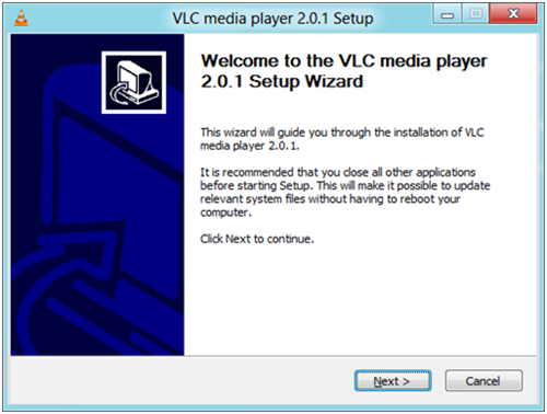 vlc installieren