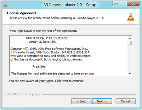 vlc auf windows installieren